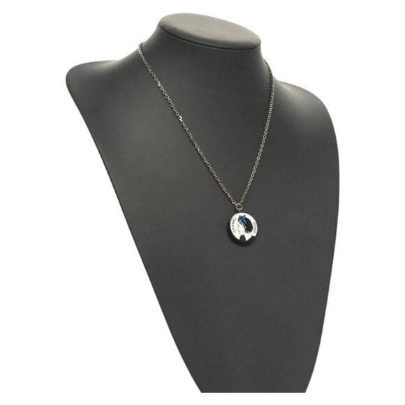 CHANEL Necklace metal Black CC Auth 136337 - Picture 1 of 12